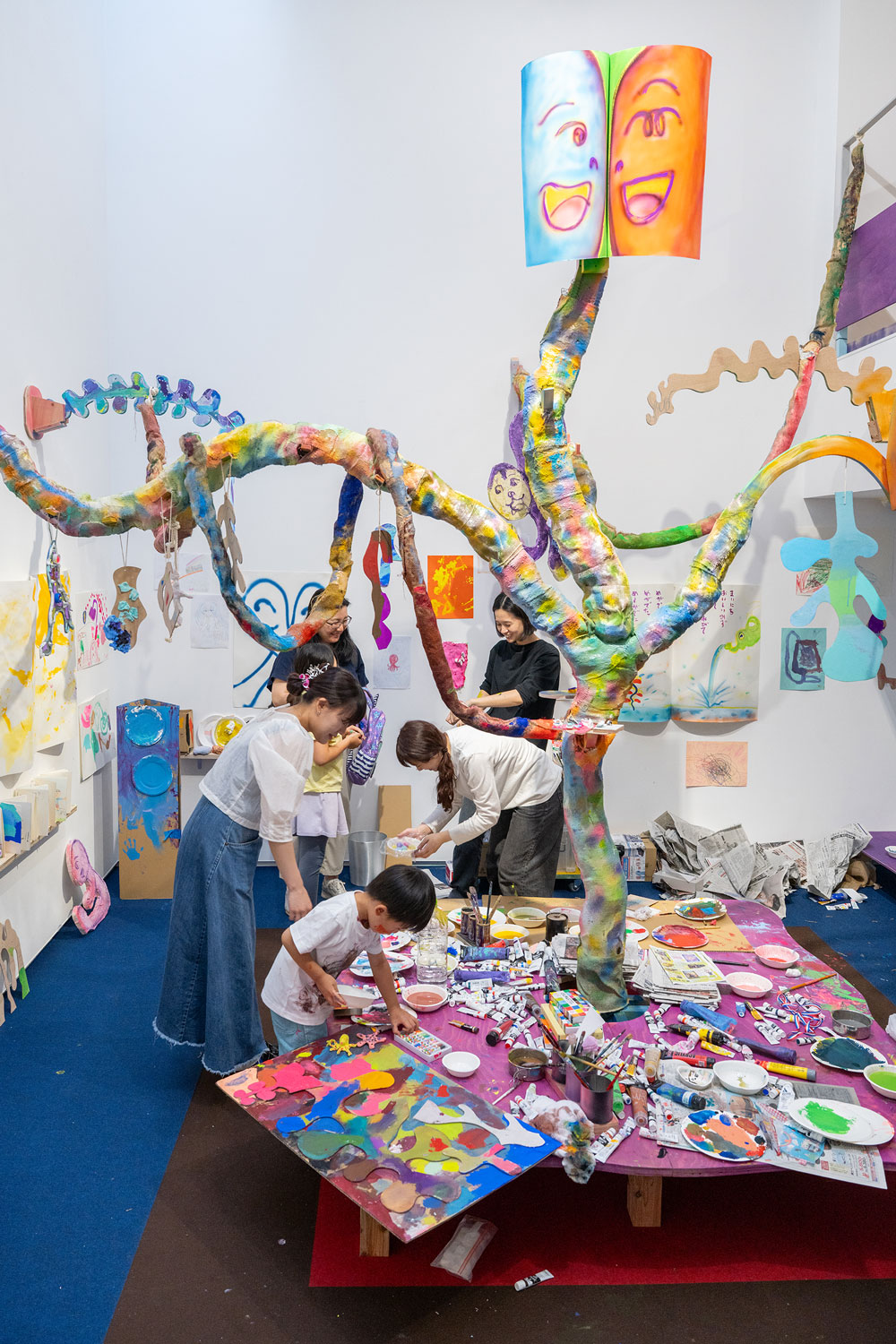 ワークショップ① 「つくっちゃお!かざっちゃお!!」